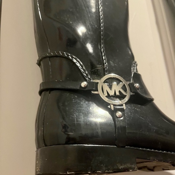 Michael Kors tall rubber boots - Picture 11 of 16